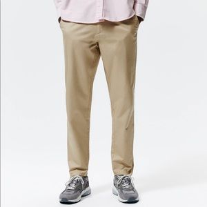 NEW ZARA MEN COTTON CHINO TROUSERS